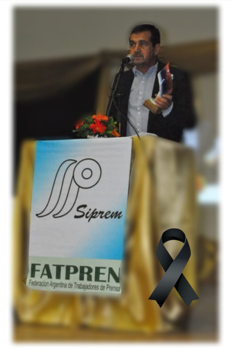 Despedimos con dolor a Juan Domingo López (01/05/51 – 10/07/25), histórico camarógrafo y querido afiliado del SIPREM.
Su mirada dejó huella en nuestra historia. Acompañamos a su familia en este difícil momento.
Q.E.P.D. Lo velan en Paz Eterna, Av. Lavalle 5683 y Japón, hasta 18hs