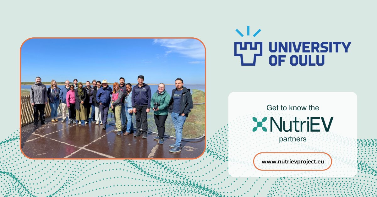 🇫🇮 <a href="/UniOulu/">University of Oulu</a> leads the #NutriEVProject under Prof. <a href="/Svainio/">Seppo Vainio</a> , pioneering research into food-derived extracellular vesicles to combat metabolic disorders.   

From cloudberries to non-invasive diagnostics,  innovation for a healthier Europe.

Read more 🔗 ibit.ly/X26Fd