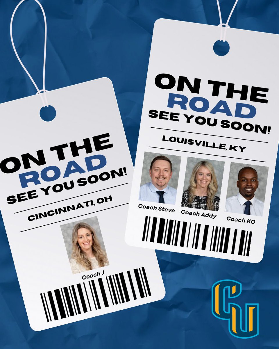 The Cedarville Coaches are heading to Cincinnati and Louisville looking for future Yellow Jackets!🐝🐝🐝

#CedarvilleWBB | #StingEm
