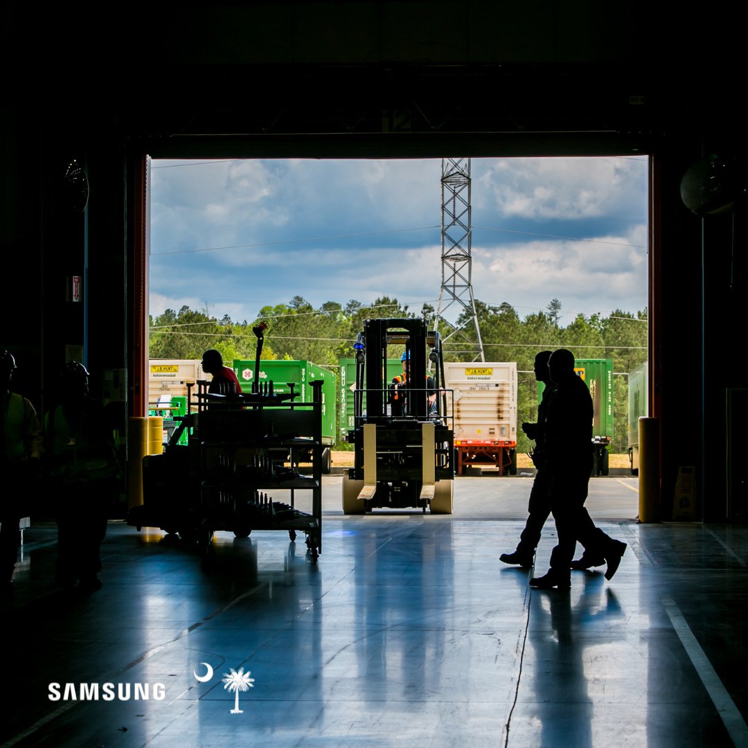 SamsungSC's tweet image. Before the spin cycle, there’s the build cycle. #SamsungSC, manufacturing washing machines since 2018 in Newberry County.