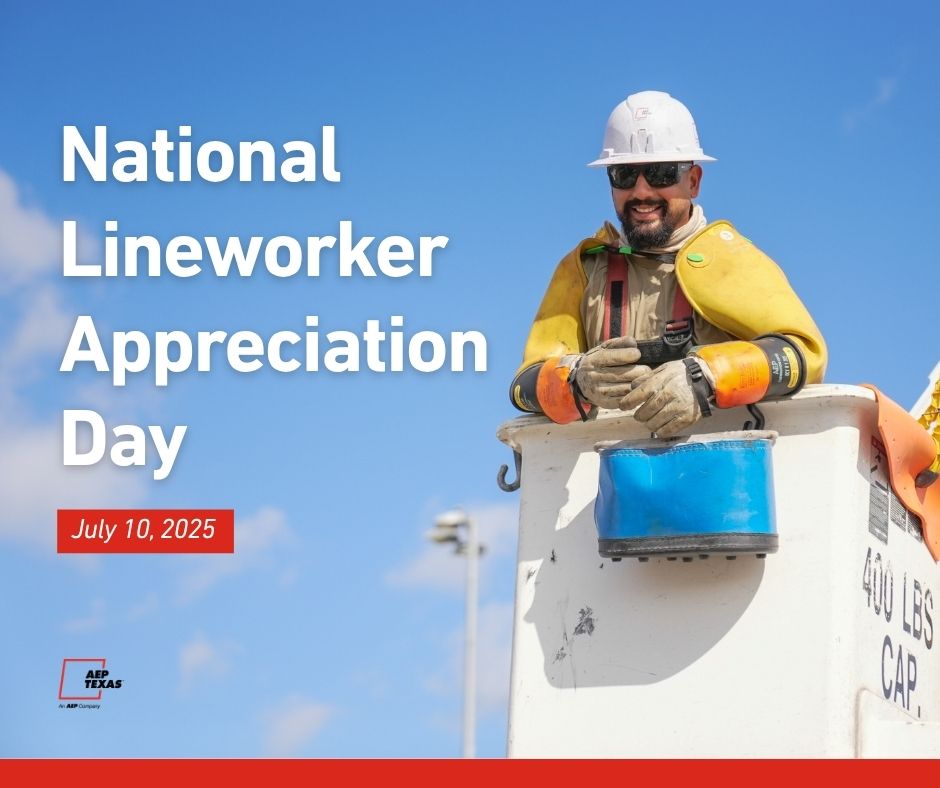 AEPTexas's tweet image. At AEP Texas, our Lineworkers do more than just keep the lights on. AEP Texas lineworkers volunteer, educate, guide children at outreach events, donate to organizations, participate at community events, and help others in need in and out of the workplace. They are often first…