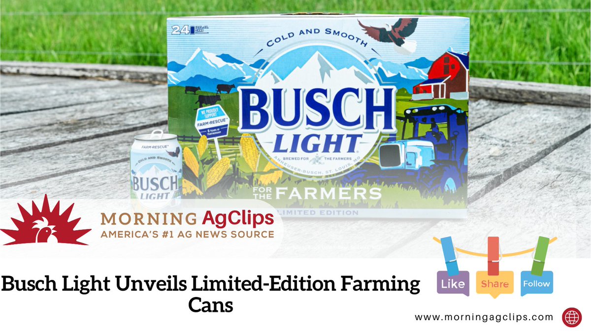 This July, Busch Light is launching brand new limited-edition Farming Cans across the U.S. and continuing to encourage consumers to ‘Choose Beer Grown Here.’ 

Read on: hubs.la/Q03wv89w0

#buschlight #farmers #farming #beer