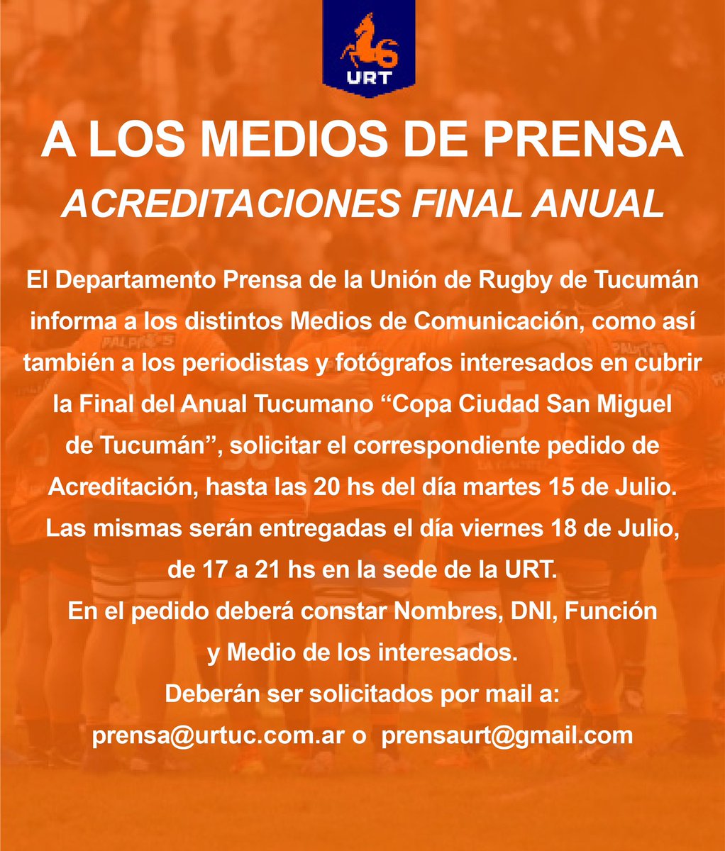 Unión de Rugby de Tucumán (@urtrugby) on Twitter photo 