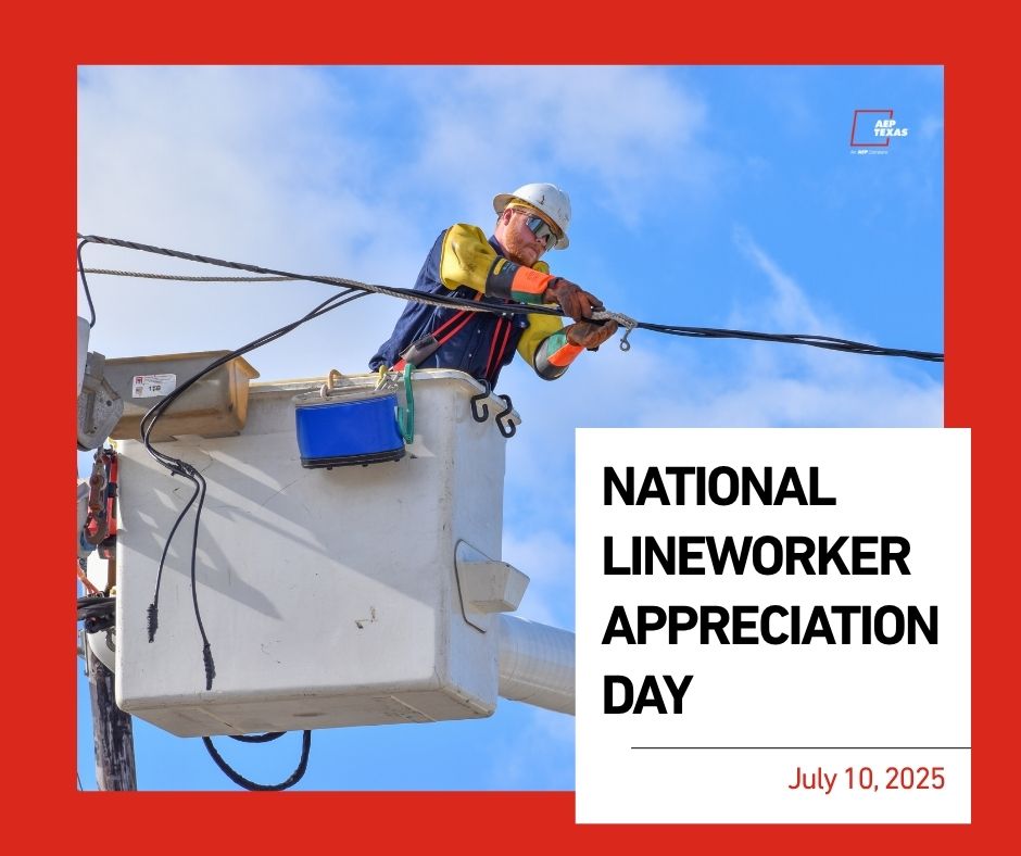 AEPTexas's tweet image. At AEP Texas, our Lineworkers do more than just keep the lights on. AEP Texas lineworkers volunteer, educate, guide children at outreach events, donate to organizations, participate at community events, and help others in need in and out of the workplace. They are often first…