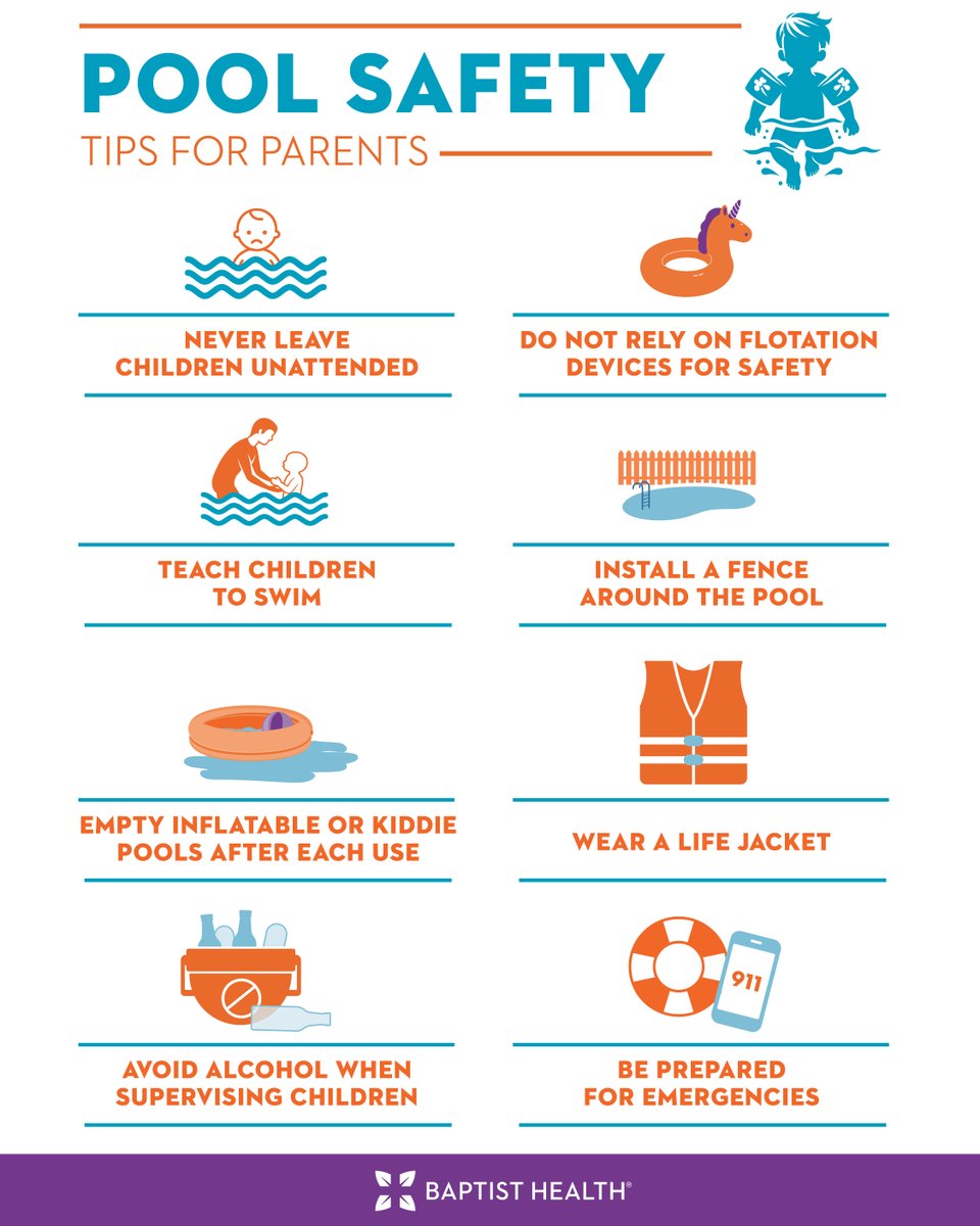 Nearly 1,000 children die from drowning each year—most under the age of 5. For every child lost, five more are rushed to the ER. This summer, take a moment to review these pool safety tips. It could save a life.