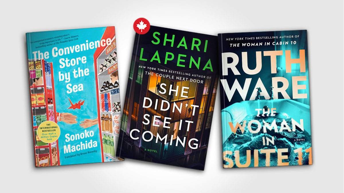 What's hotter than the weather? 🥵

These new books from Sonoko Machida, Shari Lapena, Ruth Ware and more of your favourite authors! 😎 📚

Check out the full list of titles out in July: ow.ly/KYYQ50W98z3