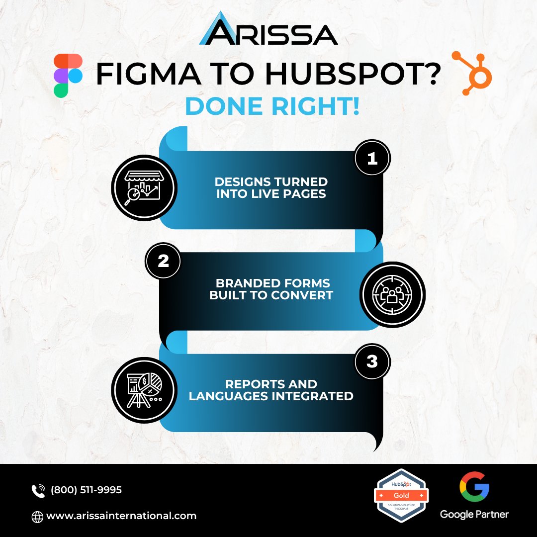Arissa_Int's tweet image. We transformed static Figma designs into responsive HubSpot pages with branded forms, dynamic reports & multi-language support. Scalable, fast & built to convert:
hubs.la/Q03wBw2f0
#ArissaInternational #HubSpotDevelopment #ResponsiveDesign #WebsiteConversion #HubSpotCMS