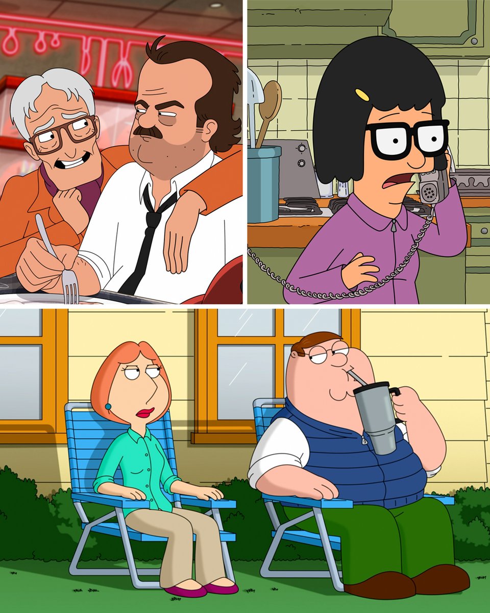 AniDom's tweet image. don't look so surprised 😏
i've got new eps of #grimsburg, #bobsburgers and #familyguy tonight on #FOX! streaming next day on @hulu.