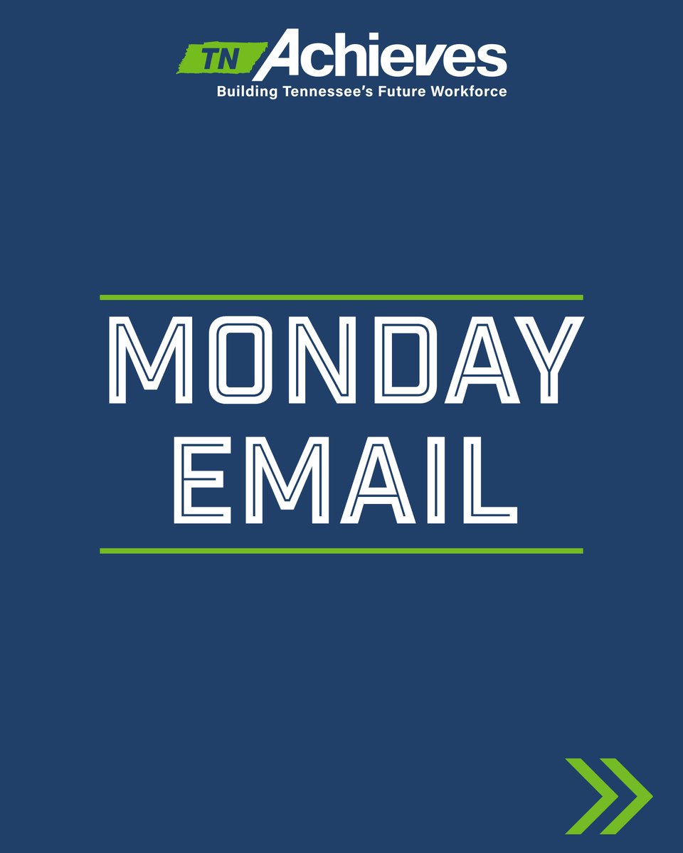 tnAchieves's tweet image. You'll hear us say it again and again...
Students, you must check your email!!!
Each Monday, tnAchieves will email you with important information you need to know. This week's is what you need to do to complete your financial aid file. If you haven't done this, your financial…