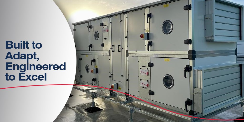 Keep your building cool and efficient this summer. Our Barkell Modular Range AHUs are designed to handle seasonal demands while maintaining energy efficiency. Learn more: hubs.li/Q03snFd20