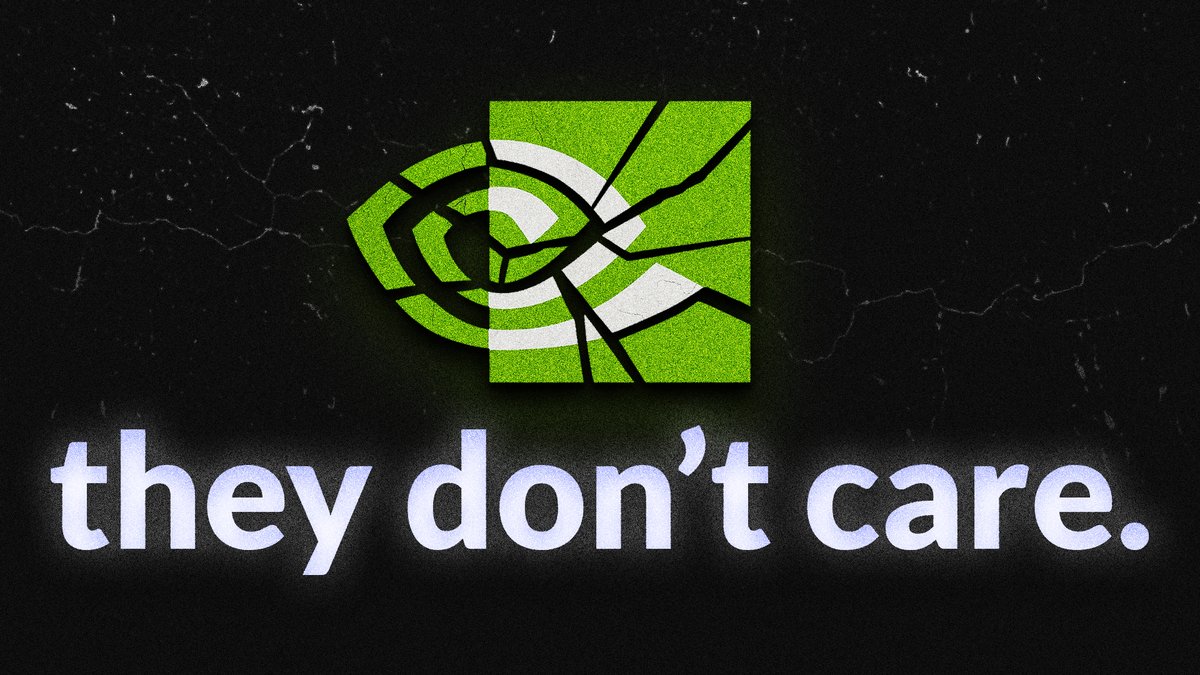 techarcyt_'s tweet photo. New video!
RTX 50 Series: How NVIDIA Stopped Designing for Gamers
👇👇
https://t.co/0pZ5sR0KqF https://t.co/rdDBIqKjBd