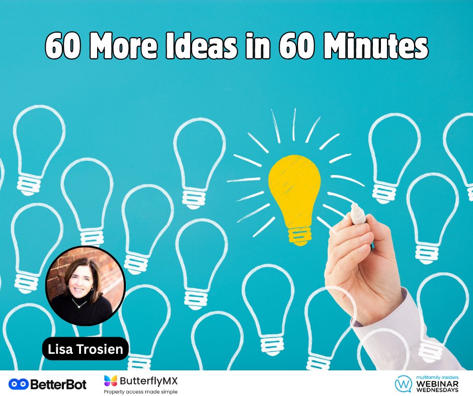 60 More Ideas in 60 Minutes - mailchi.mp/multifamilyins…
