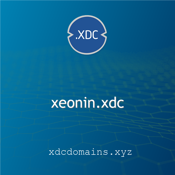 New XDC Web3 Domains:

xeonin.xdc
xdcstrategies.xdc
xdcstrategy.xdc
tradecapital.xdc
capital24.xdc
xcapital.xdc

<a href="/xdcdomains/">XDCDomains.xdc</a> #xdc #xdcnetwork #xdcdomains #web3domains xdcdomains.xyz