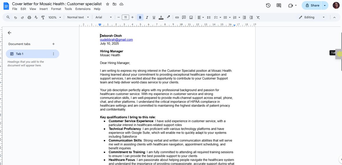 D.e.b.s.s.๐
(@debbrah_) on Twitter photo Used Lindy AI to build an automated job board system:
๐ฉ Google Form โ Spreadsheet
๐ Auto-generated CV + Cover Letter
๐ฌ Sends full application via email
Hands-free job hunting ๐
<a href="/alx_africa/">ALX Africa</a> #ALX_AiSK
#Automation #AItools #NoCode Used Lindy AI to build an automated job board system:
๐ฉ Google Form โ Spreadsheet
๐ Auto-generated CV + Cover Letter
๐ฌ Sends full application via email
Hands-free job hunting ๐
<a href="/alx_africa/">ALX Africa</a> #ALX_AiSK
#Automation #AItools #NoCode