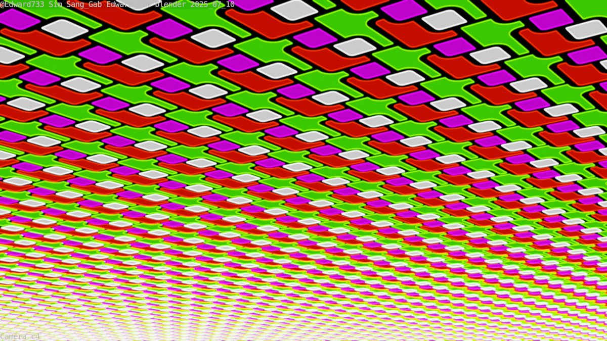 HelloBestFriends
Happy day &amp; everyone!
#こんにちは
#ようこそ
沈相甲
#blender #blender2D #blender3D #blender3Duser #3dmodeling #Animation
#New #History
#Pattern #Design #imagination #drawing #Painting #fancy #color #Art #Artwork #Artist