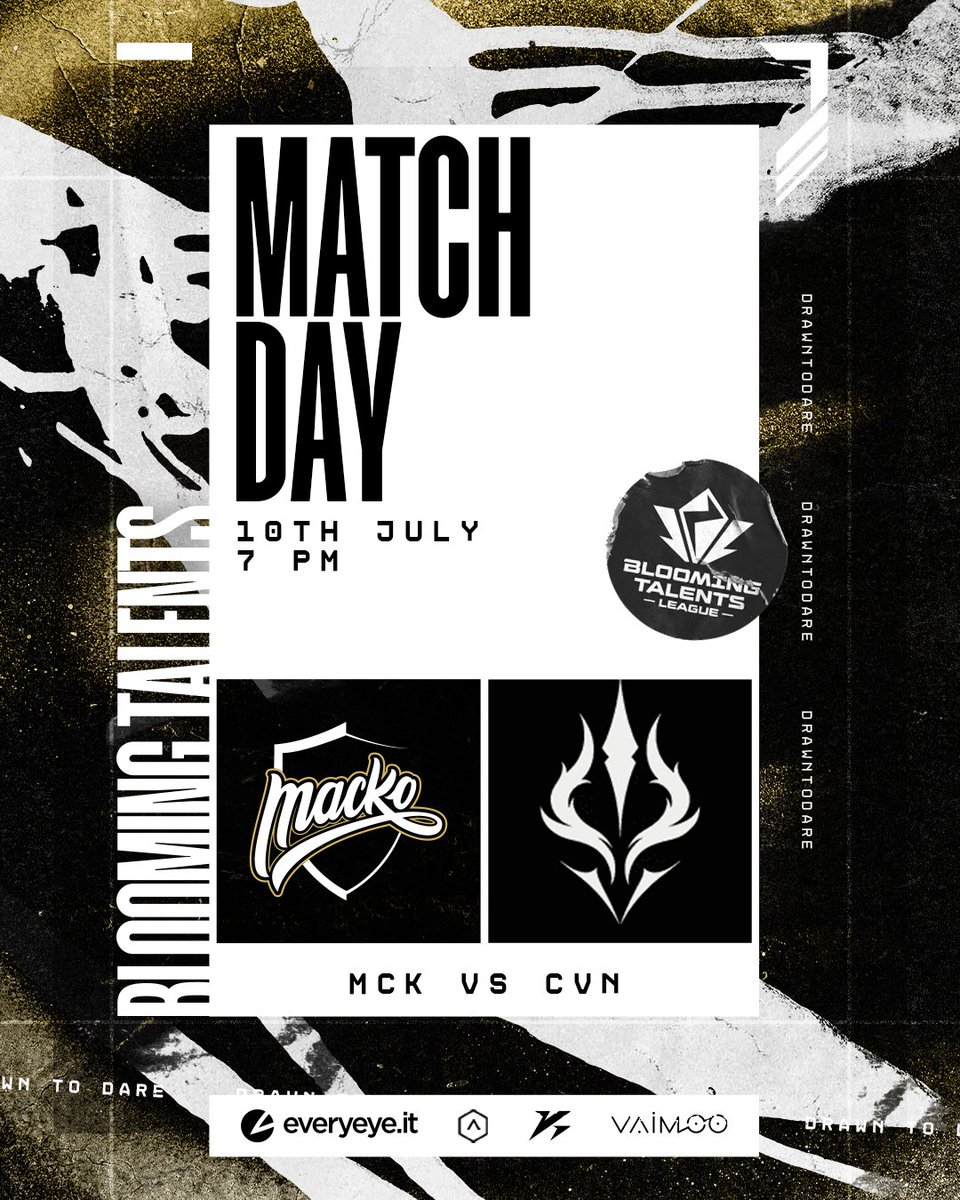 They founded a covenant 🤲
We’ll end the ritual 👊💢

🆚<a href="/COVNT_ESPORTS/">COVNT</a>
🕖19:00 CEST

#DrawnToDare #CircuitoTormenta