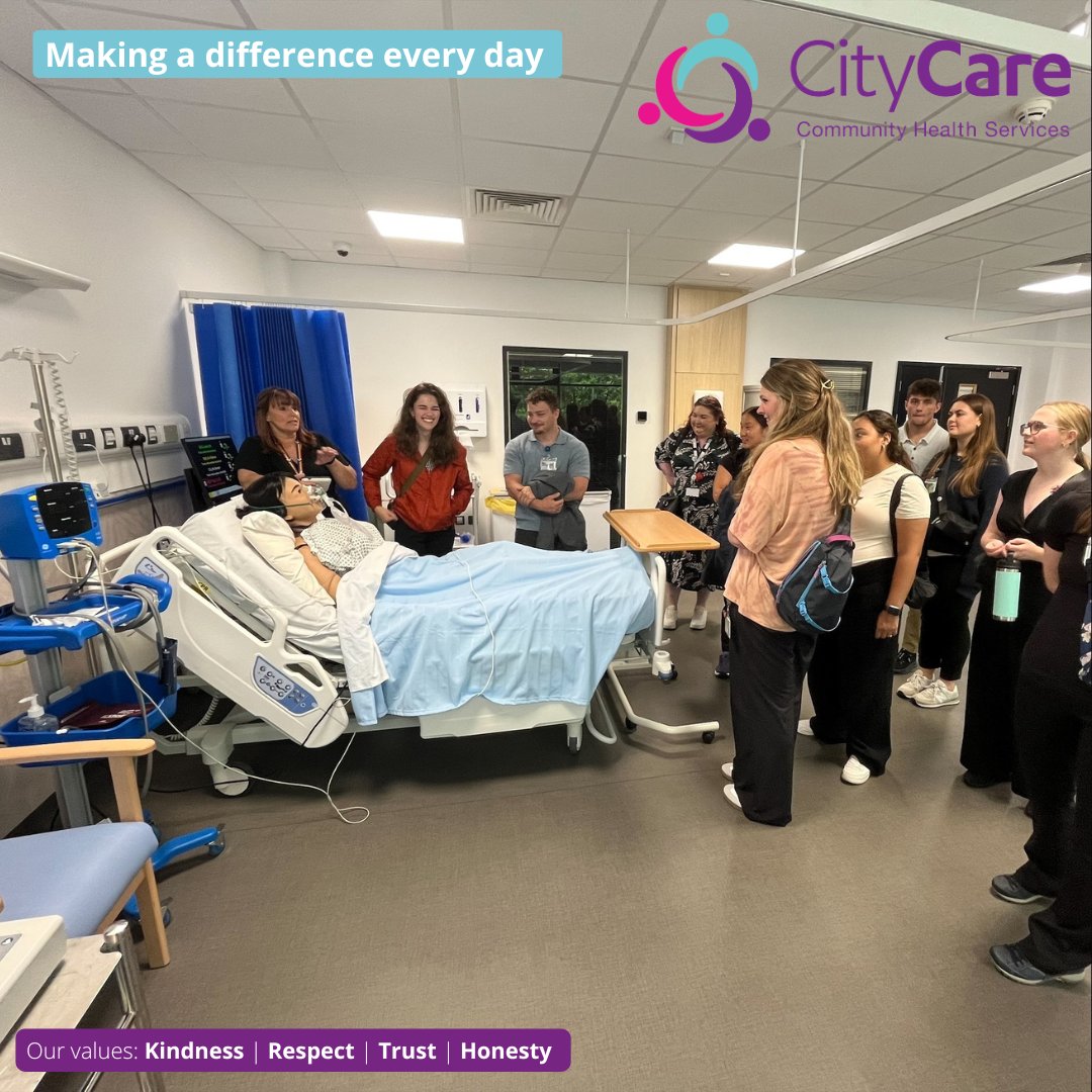 Nottingham CityCare (@ncitycare) on Twitter photo This week, Nottingham CityCare welcomed American nursing students from Luther College, Iowa for a three-week clinical placement!
On Monday the students were invited to <a href="/NottmTrentUni/">Nottingham Trent University</a> to tour their Clifton Campus.
Read the full article here: nottinghamcitycare.nhs.uk/about-us/our-n… This week, Nottingham CityCare welcomed American nursing students from Luther College, Iowa for a three-week clinical placement!
On Monday the students were invited to <a href="/NottmTrentUni/">Nottingham Trent University</a> to tour their Clifton Campus.
Read the full article here: nottinghamcitycare.nhs.uk/about-us/our-n…