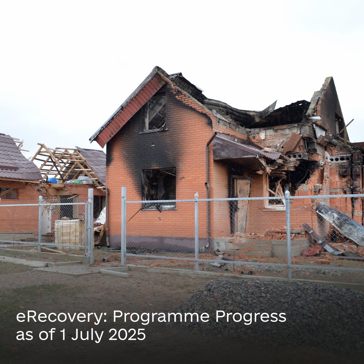 DIGITUkraine's tweet image. 🏠As of 1 July, via #eRecovery programme:
➡️over 97,000 Ukrainians have received compensation for damaged housing, totalling UAH 9.6B
➡️over 20,000 got housing certificates (UAH 29.1B)
➡️over 11,500 have bought new homes, including over 5,000 IDPs
Details: bit.ly/3GDRl4z