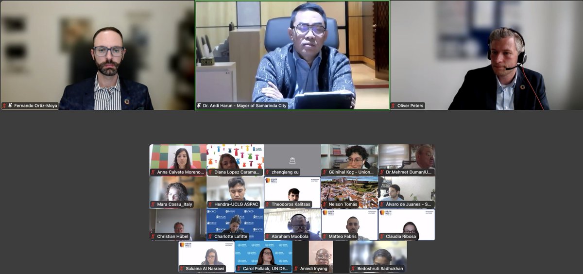 📍#VLRVSRDays

🤝Andi Harun, Mayor of Samarinda, highlighted the importance of working with #LRG networks to strengthen local reporting &amp; build bridges across levels of government, ensuring coordination and shared responsibility in #SDGs implementation.

#HLPF2025 #Listen2Cities