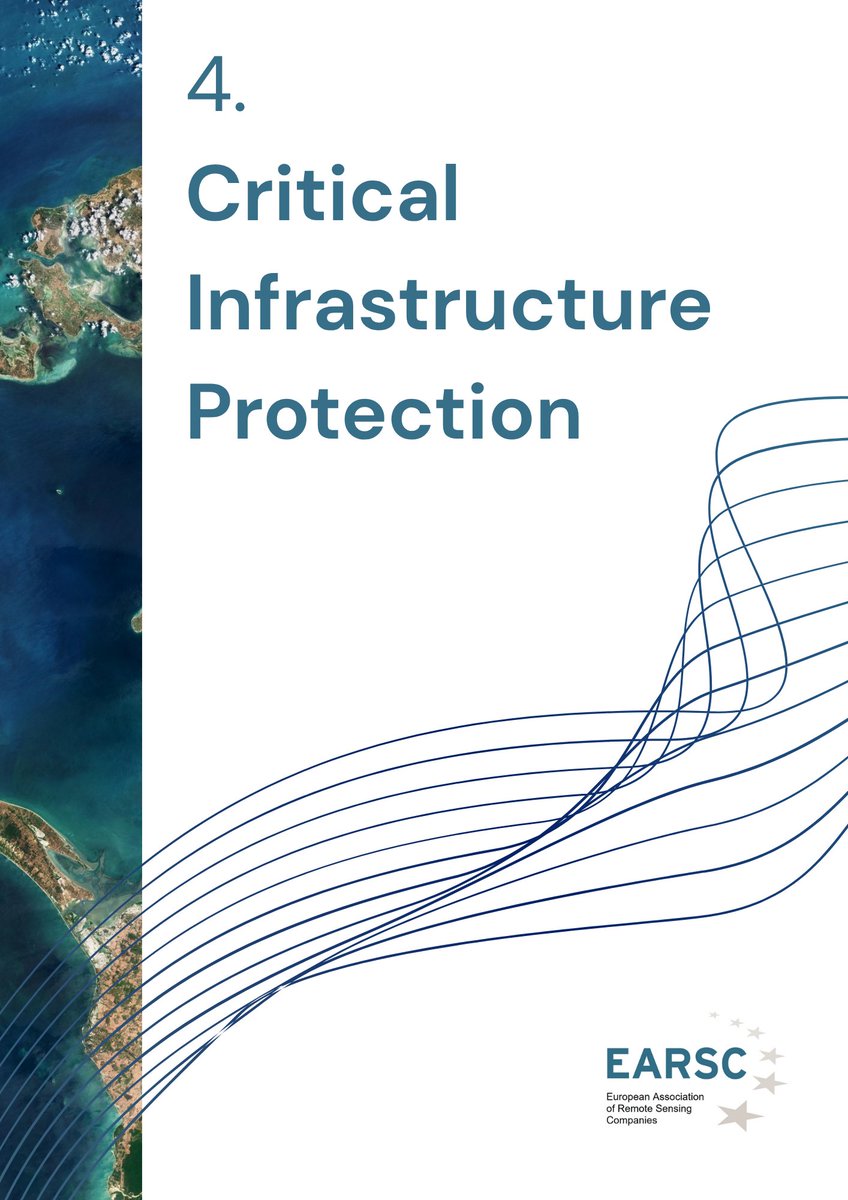 🏗️🔌 Discover the wide range of Earth Observation products and services that EARSC members offer in the field of Critical Infrastructure Protection.

Download EARSC Catalogue of Services for Civil Security and Defence⤵️
earsc.org/2025/06/23/ear…