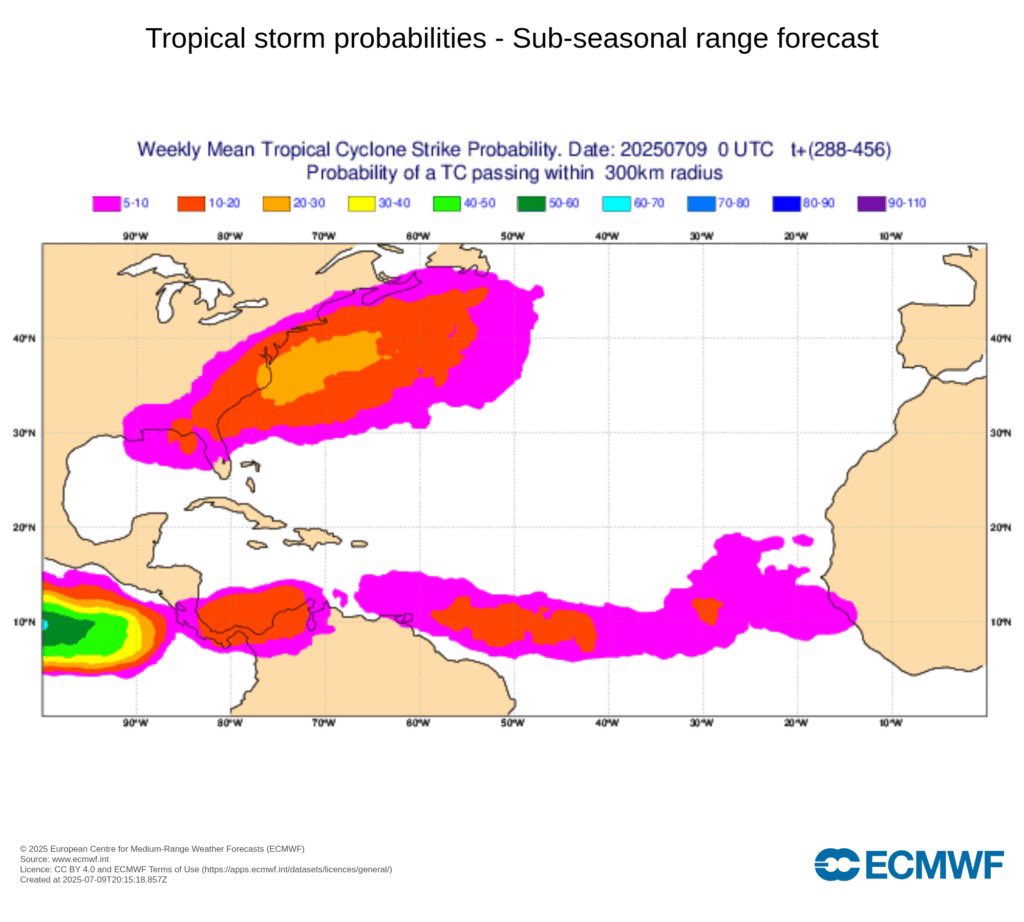 TheEyewallWx's tweet image. Today we take a look at the generally quiet tropics so far and discuss why that’s perfectly normal as well as when things may begin to change. Also the latest on more flooding across parts of the U.S. More:
open.substack.com/pub/theeyewall…