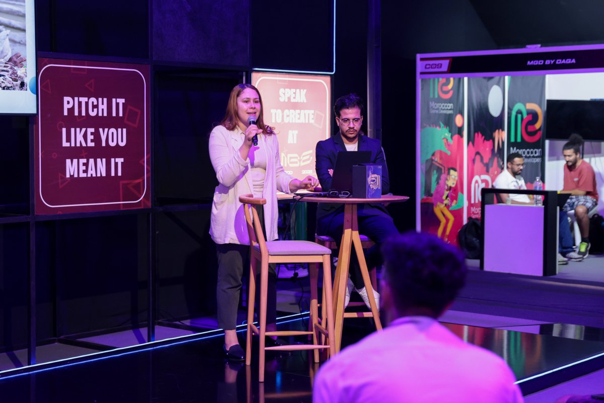 💡Ideas were flying, minds were blown.
Here’s a quick throwback to the Pitch Talks stage at Morocco Gaming Expo 2025 🔥😍