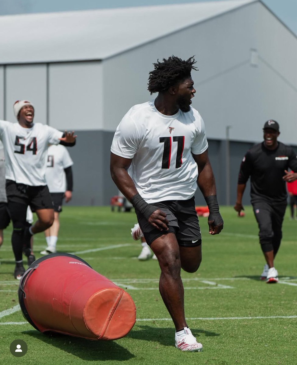 What are you most excited for with Falcons training camp coming up ?