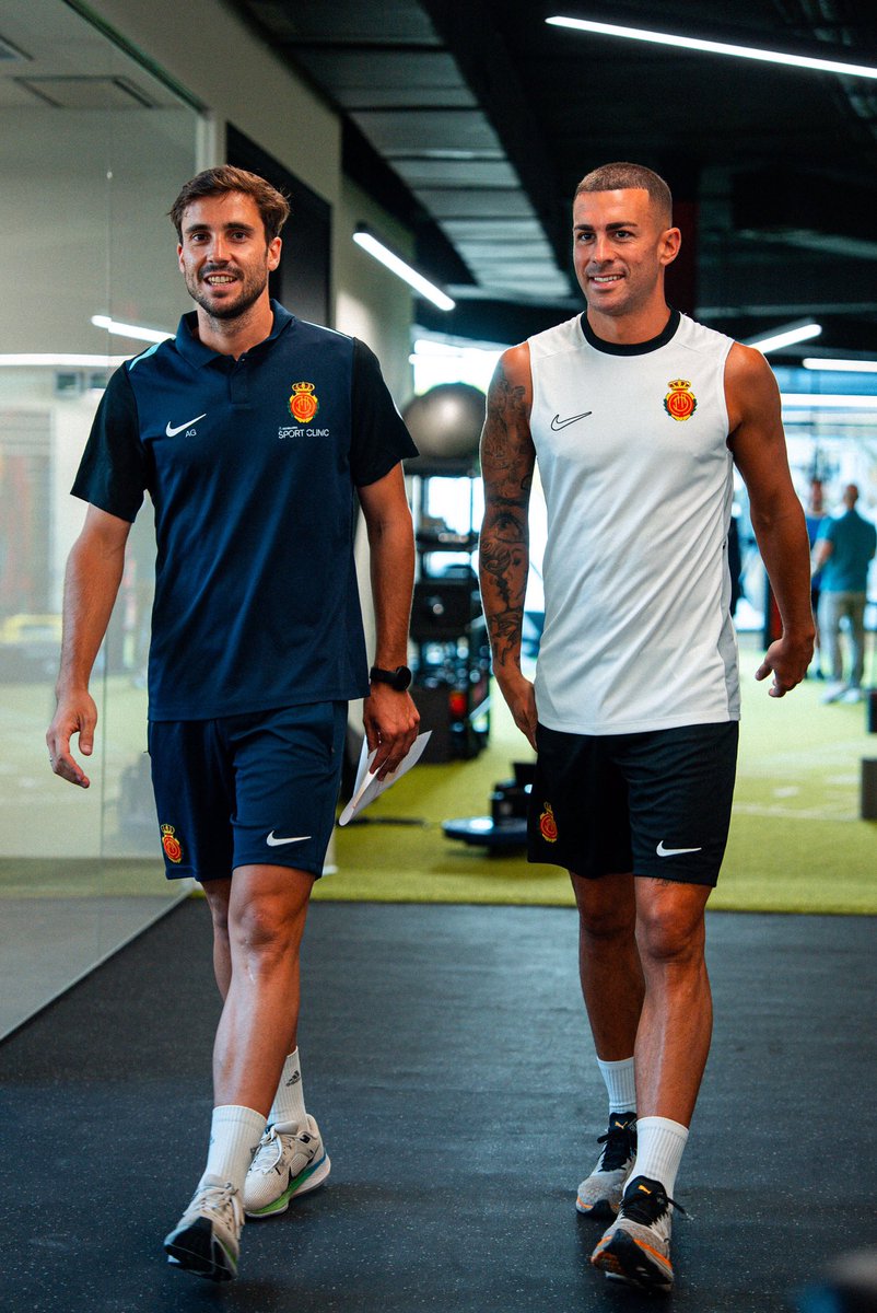 Empezamos <a href="/RCD_Mallorca/">RCD Mallorca</a>!!! 💪🏼❤️🖤 #PreSeason