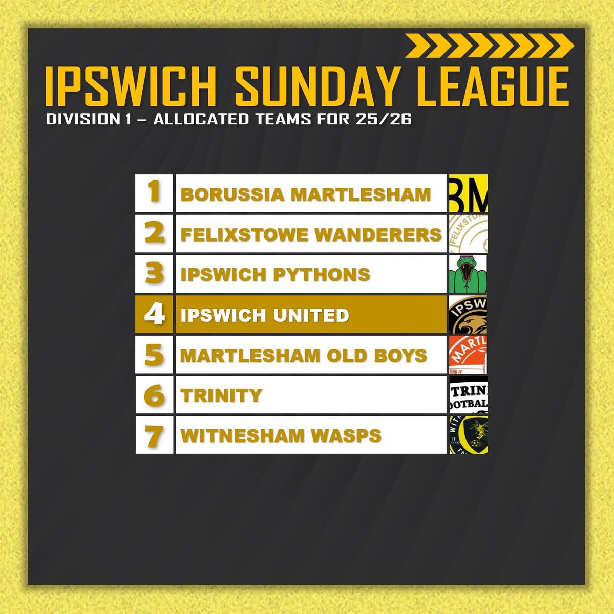 Ipswich United F.C. tweet media