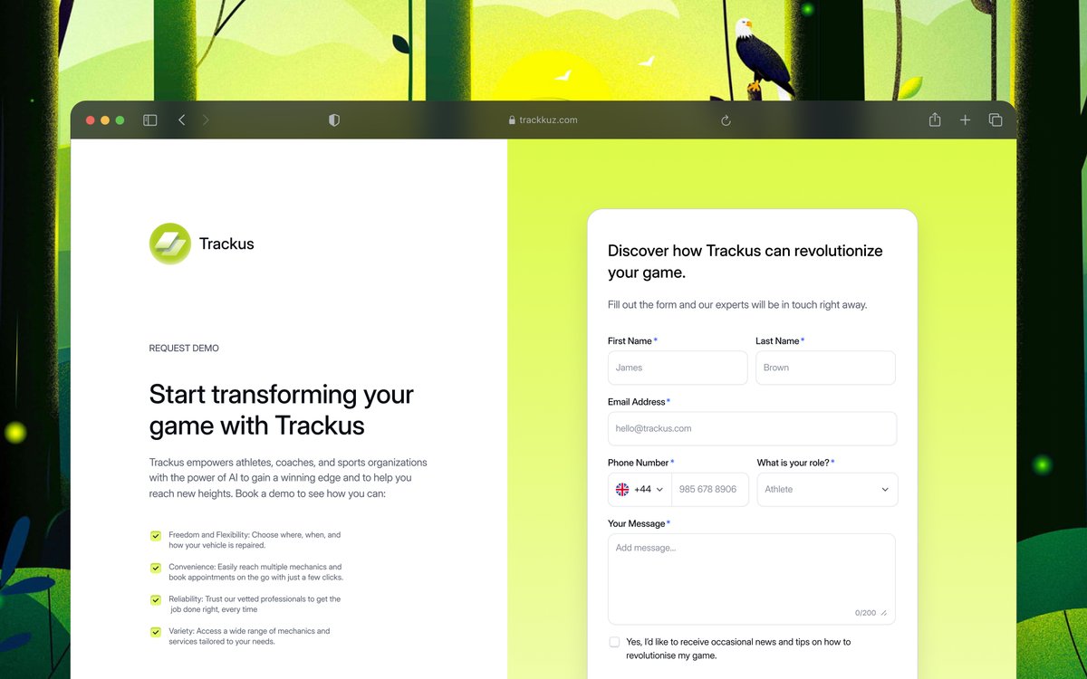 Teathobi's tweet image. Trackus - Advanced sports analytics powered by AI & computer vision
Track speed, balance, shot power & more with precision that was once exclusive to pro teams. Now every athlete can train like a champion.
#SportsAnalytics #AI #SportsUI #Design #UX