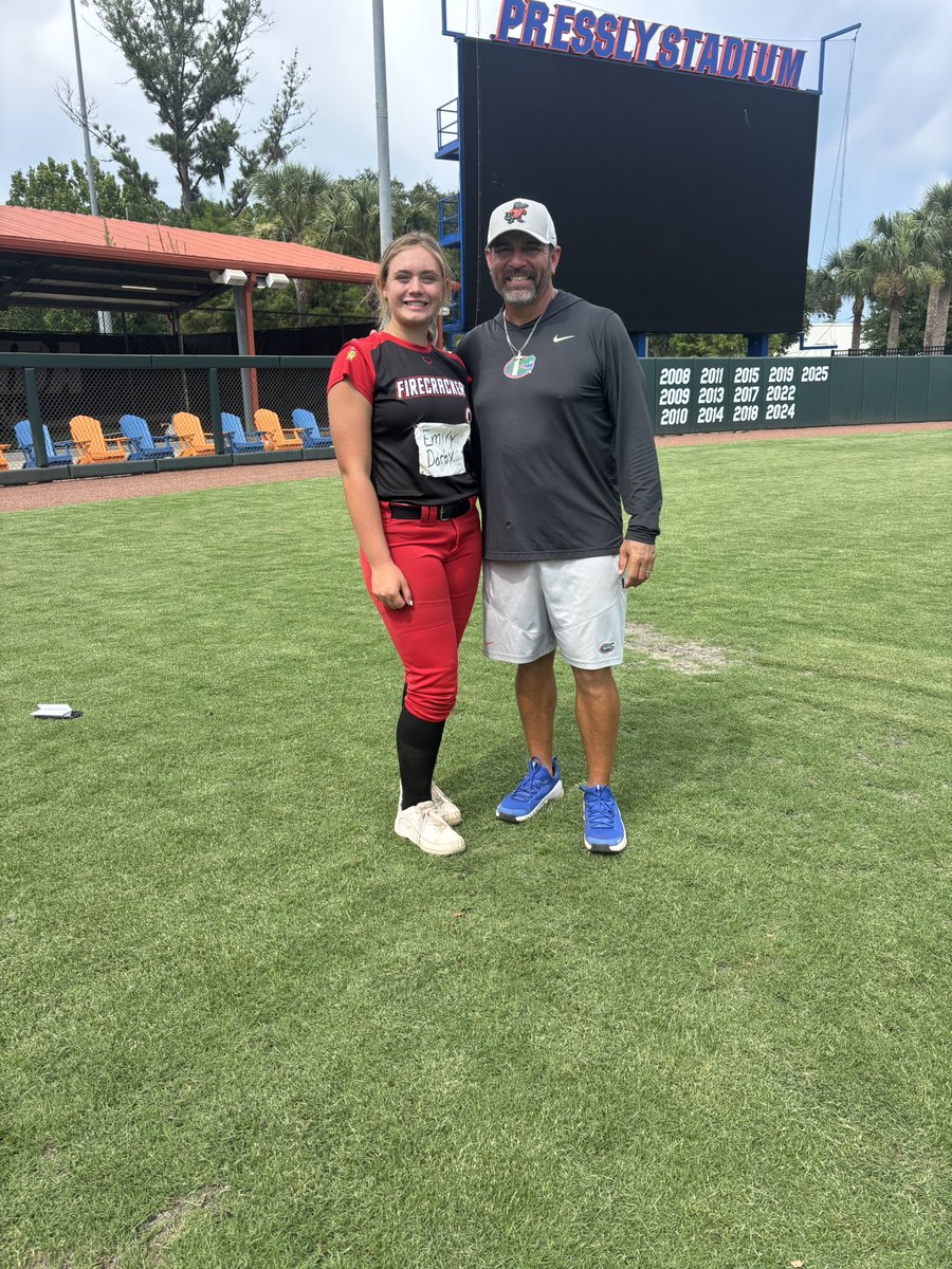 Emily Darby (@emilydarby2028) on Twitter photo Thank you <a href="/GatorsSB/">Gators Softball</a> for a great camp!! It was an honor meeting all of you! <a href="/FranEnea10/">Francesca Enea</a> I loved meeting you and learned so much!!! <a href="/FirecrackerMoon/">Firecrackers-Moon</a> <a href="/fastpitchwatch/">Fastpitch Watch</a>
@softbalAmerica
@softballdown
<a href="/SBRRetweets/">Softball Recruiting Reposts</a>
@toppreps
<a href="/IHartFastpitch/">I❤️Fastpitch</a> <a href="/BeThatPlayer1/">Be That Player</a> Thank you <a href="/GatorsSB/">Gators Softball</a> for a great camp!! It was an honor meeting all of you! <a href="/FranEnea10/">Francesca Enea</a> I loved meeting you and learned so much!!! <a href="/FirecrackerMoon/">Firecrackers-Moon</a> <a href="/fastpitchwatch/">Fastpitch Watch</a>
@softbalAmerica
@softballdown
<a href="/SBRRetweets/">Softball Recruiting Reposts</a>
@toppreps
<a href="/IHartFastpitch/">I❤️Fastpitch</a> <a href="/BeThatPlayer1/">Be That Player</a>