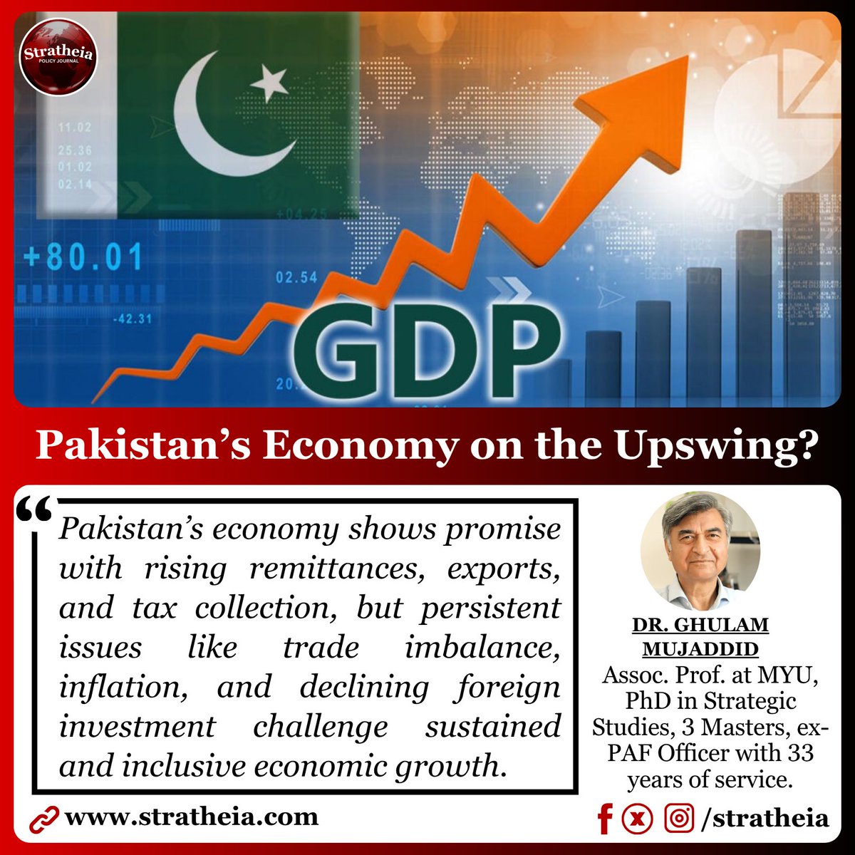 stratheia's tweet image. Pakistan received $34.89B in remittances—up 28.8%! Diaspora continues to power the economy. 
#PakistanEconomy #Remittances #FinancialResilience
Read Full Article: stratheia.com/pakistans-econ…