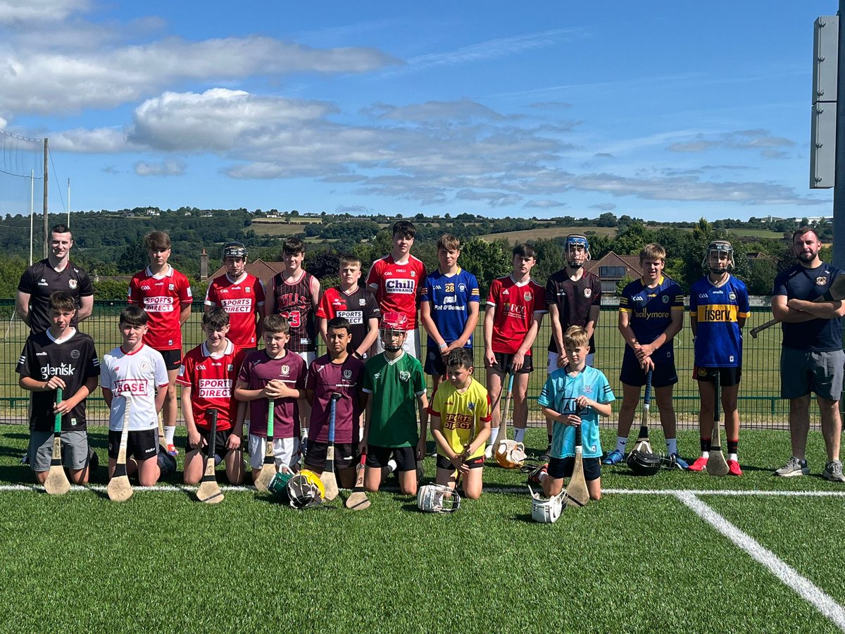 After a couple of good days of football, morning summer hurling skills are underway with Senior Players Thomas Murray &amp; David O’ Brien! #oneclub #baileabú