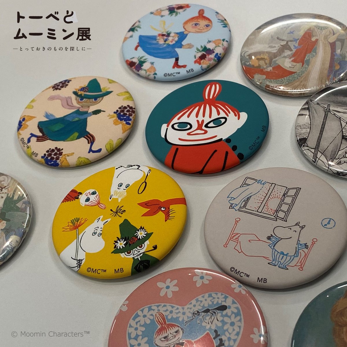 🛒グッズ紹介🛒 #トーベとムーミン展 会場内特設ショップでは、本展