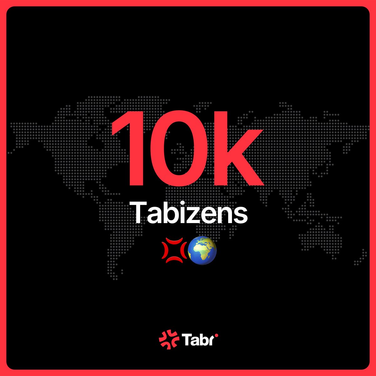 Tabizens's tweet image. Reach 10K

We will never stop 💢