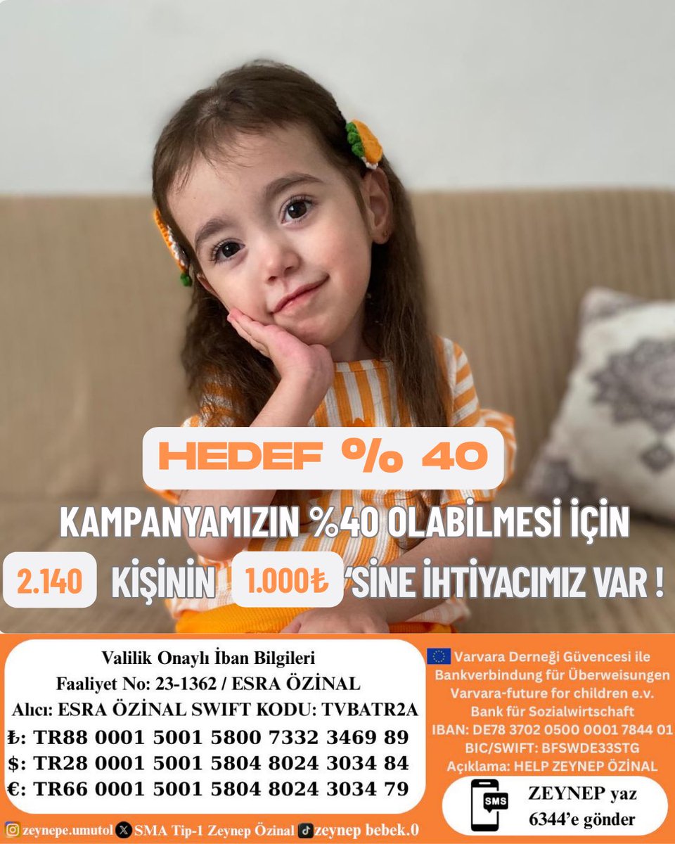 Zeynep'in zamani tükeniyor..
Minicik elleri henüz oyuncak bile tutamadi...Annesinin ninnileriyle uyuyor ama... her gece bir korkuyla:
"Ya yarin geç olursa..."
Zeynep, hayata tutunmak için mücadele ediyor. O nefes almakta zorlanirken, bizler sadece izliyoruz...Bu bir yardim