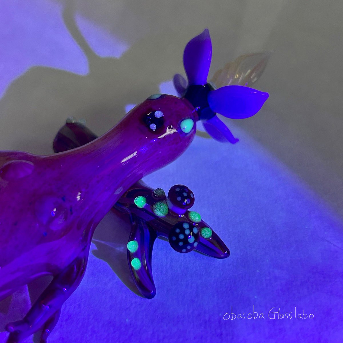 ガラスペン万博 オークション作品④
oba:oba Glasslabo
マンドラゴラガラスペンとちびマンドラゴラインク壺

字幅: M
長さ:160mm
グリップ部分の直径: 16mm
重さ:42g

🎯オークション期間🎯
7/11(金)21:00〜7/13(日)21:00

🏮オークションサイトのURL
yoh-yoh.com/shops/@glasspe…