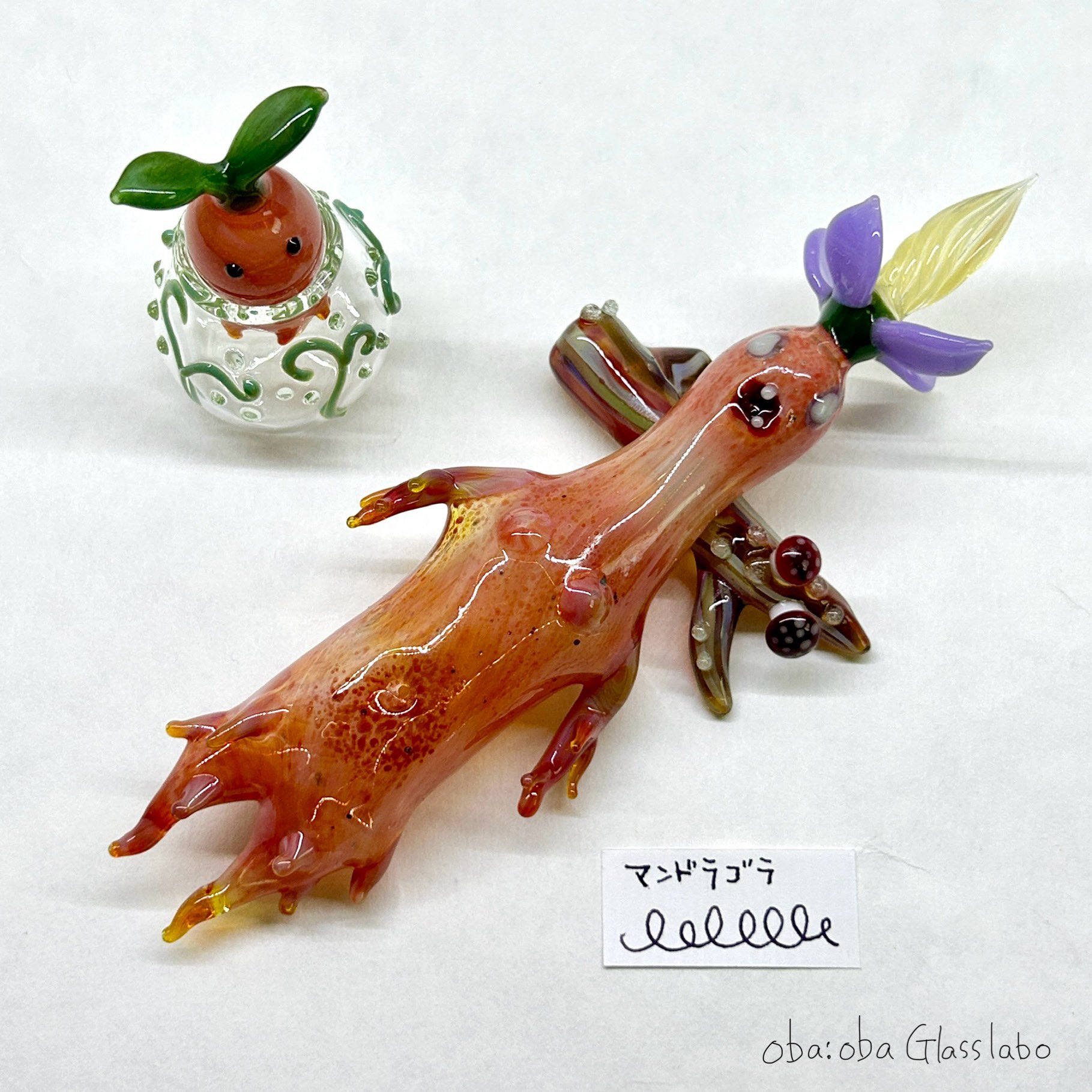 ボヘミアン マラカイトガラス/1930's ガラス工芸品/H.ホフマン/ラリック ボヘミアン マラカイトガラス/1930's ガラス工芸品/H.ホフマン