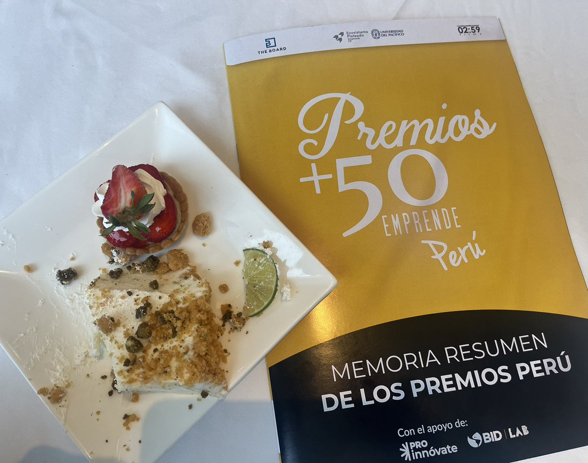 Seguimos llevando <a href="/50premios_LATAM/">Premios +50Emprende LATAM</a> por el mundo. En marcha la III Edición en #Perú 🇵🇪