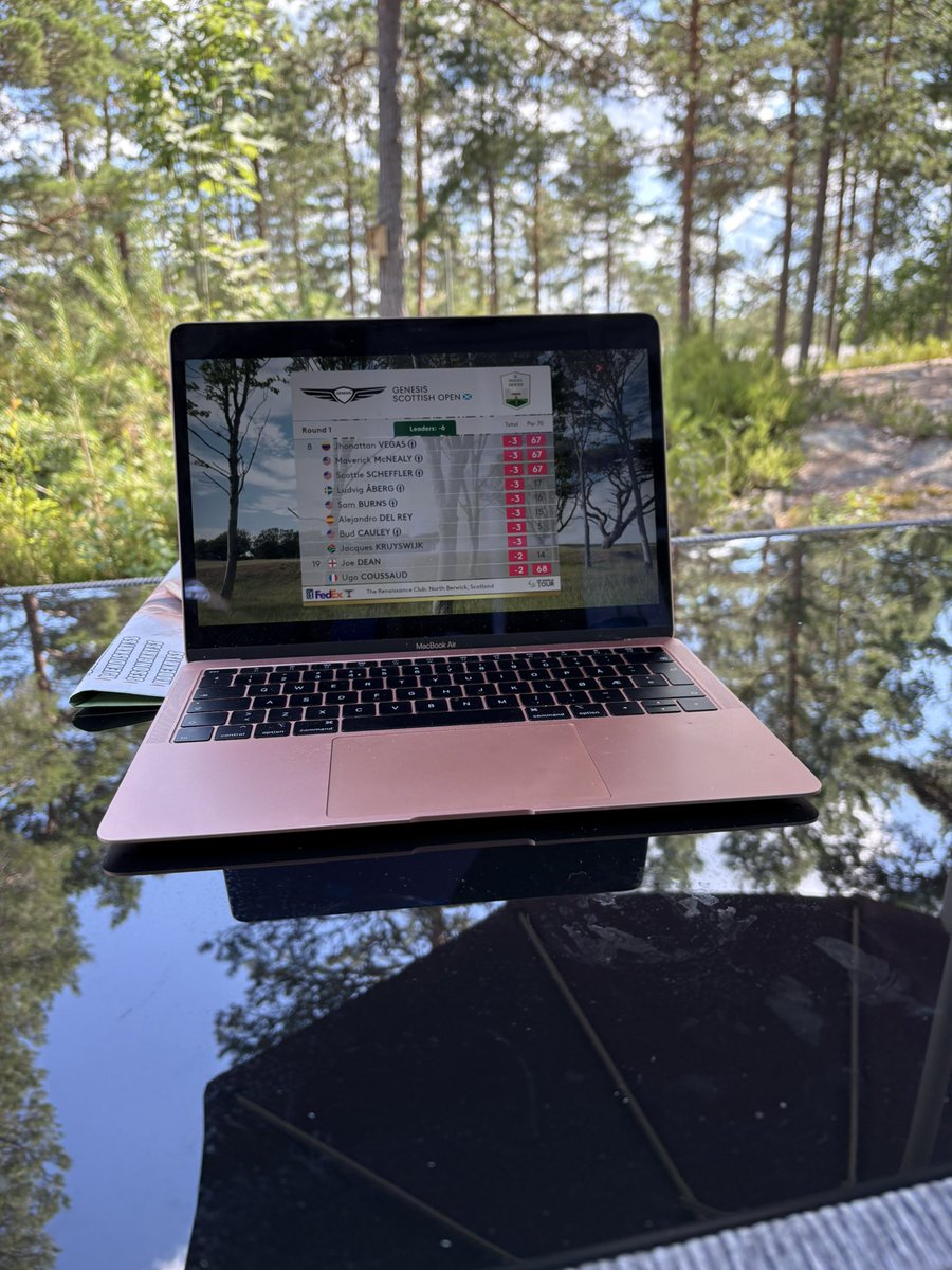 #ScottishOpen med <a href="/j_mikkelsen/">Joakim Mikkelsen</a> og <a href="/EspenKofstad/">Espen Kofstad</a> i bua.