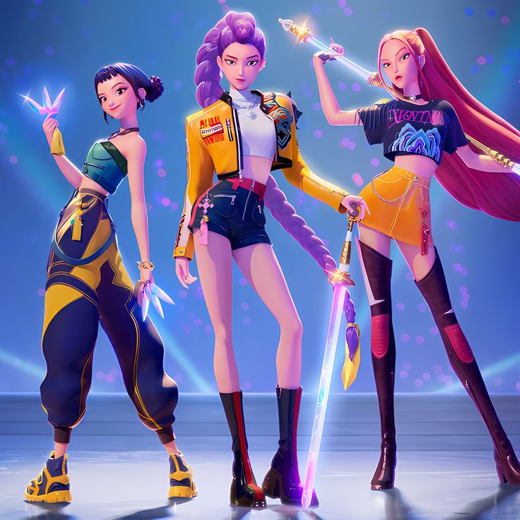 leeleepann's tweet photo. ✨️ Huntrix inspired outfits✨️ #KPOPDEMONHUNTERS 
— a thread : https://t.co/0rH4QFIXfU
