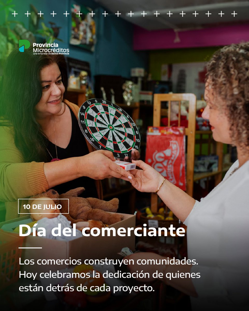 pMicrocreditos's tweet image. 🌐Sabemos que emprender y gestionar un comercio no siempre es sencillo, pero con herramientas que lo permitan se construyen futuros más sólidos.
▶️En Provincia Microcréditos, entendemos que tu negocio es más que una actividad: es el motor de tuna comunidad.
Acompañamos cada paso…