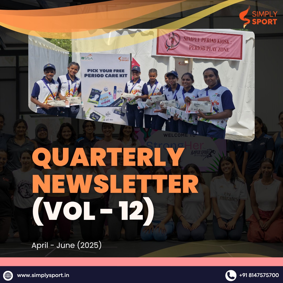 _SimplySport's tweet image. This quarter, we empowered 250+ girls in sport via workshops on menstrual health, nutrition & mental health, awarded 65 scholarships, and built future leaders through training, driving inclusion & impact across India
simplysport.in/_files/ugd/9b1…
#GirlsInSport #Leadership #SimplySport