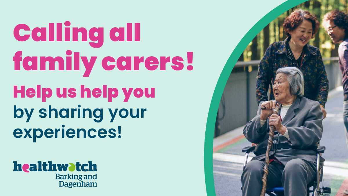 Are you caring for a family member in Barking &amp; Dagenham?
We want to hear about your experiences with health and care services.
📝 Take our survey and help improve support for carers: surveymonkey.com/r/familycarers
#CarersSurvey #BarkingAndDagenham