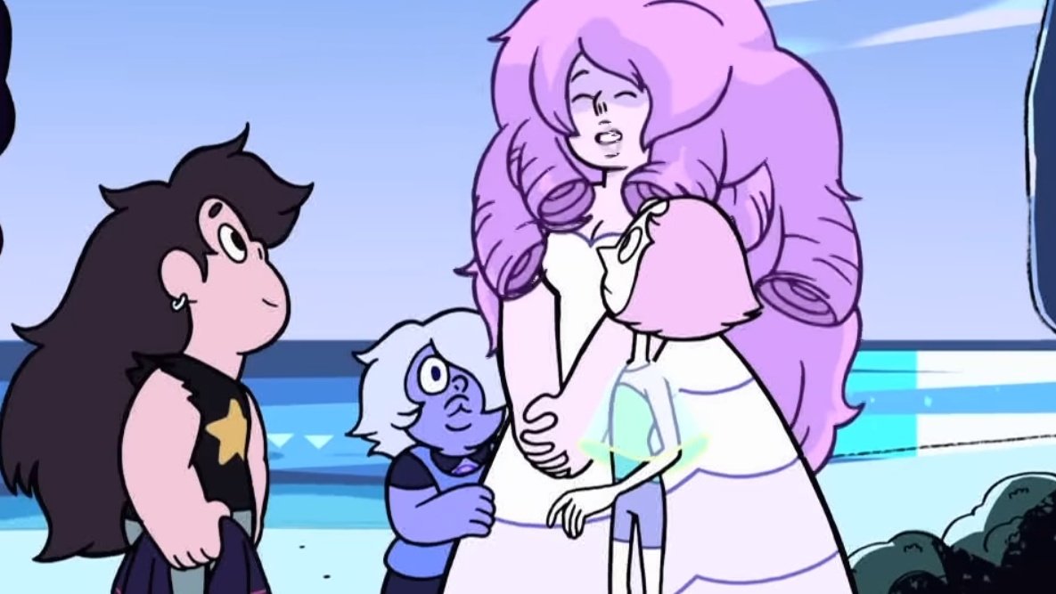 never getting over amethyst was rose's cute little baby :(