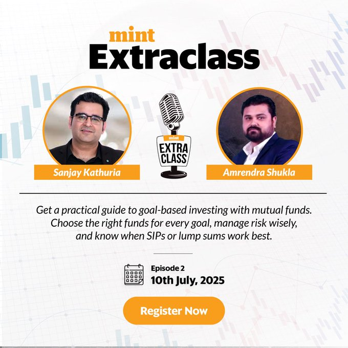 📅STARTING SOON!

Join us on Mint Extraclass as we decode FIRE (Financial Independence, Retire Early) with Sanjay Kathuria, CFA, Founder of Profits First.

In conversation with Amrendra Shukla, we’ll explore:
🔸 What is FIRE (and how it differs from U.S. narratives)
🔸 Myths vs