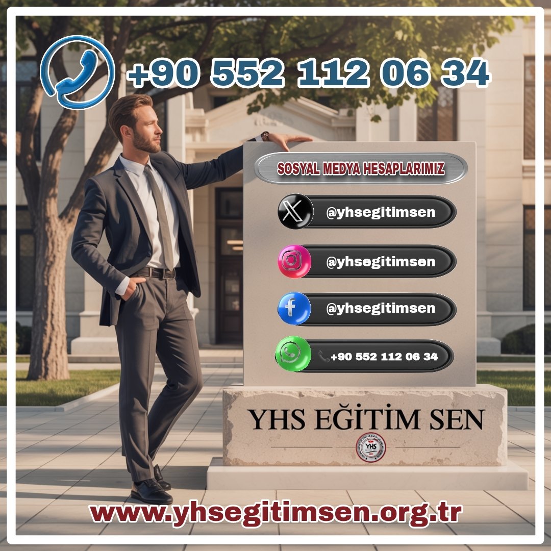 Yardımcı Hizmetler Sınıfı Platformu (@yhsplatform) on Twitter photo Sendikamıza sosyal medya hesaplarından ulaşabilir üyelik ve bilgilendirme işlemleri için whatsap grubumuza dahil olabilirsiniz
<a href="/yhsegitimsen/">Yardımcı Hizmetler Sınıfı Eğitim Sendikası</a> Whatsap :
chat.whatsapp.com/DxxfHXGji6i8jf…
<a href="/YhsBuroSen/">Yardımcı Hizmetler Sınıfı Büro Sendikası</a> whatsap: chat.whatsapp.com/F4IQLojnSWQBiu…
<a href="/yhsplatform/">Yardımcı Hizmetler Sınıfı Platformu</a> whatsap :
chat.whatsapp.com/Km8aNVb3CGI2Nz… Sendikamıza sosyal medya hesaplarından ulaşabilir üyelik ve bilgilendirme işlemleri için whatsap grubumuza dahil olabilirsiniz
<a href="/yhsegitimsen/">Yardımcı Hizmetler Sınıfı Eğitim Sendikası</a> Whatsap :
chat.whatsapp.com/DxxfHXGji6i8jf…
<a href="/YhsBuroSen/">Yardımcı Hizmetler Sınıfı Büro Sendikası</a> whatsap: chat.whatsapp.com/F4IQLojnSWQBiu…
<a href="/yhsplatform/">Yardımcı Hizmetler Sınıfı Platformu</a> whatsap :
chat.whatsapp.com/Km8aNVb3CGI2Nz…