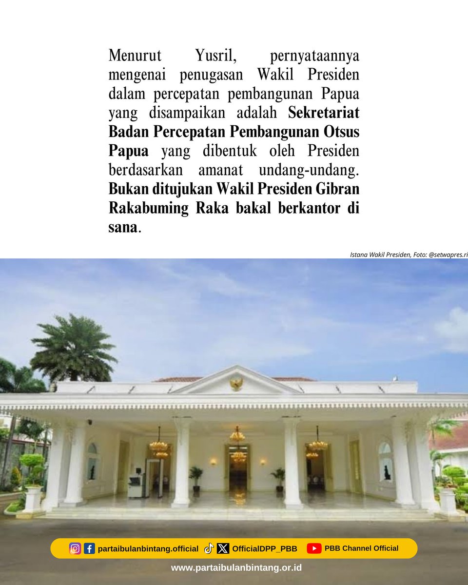 Partai Bulan Bintang tweet media