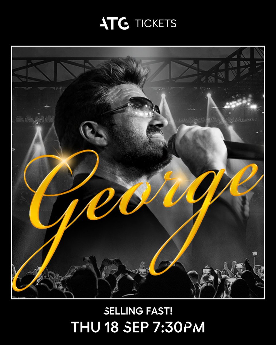 Rob Lamberti brings a dynamic celebration of the legendary hits of George Michael 🎤  🌟 

Experience the magic, the music, and the legacy – live! 

Tickets are selling fast: atgtix.co/45QsFjF

📅 Thu 18 Sep