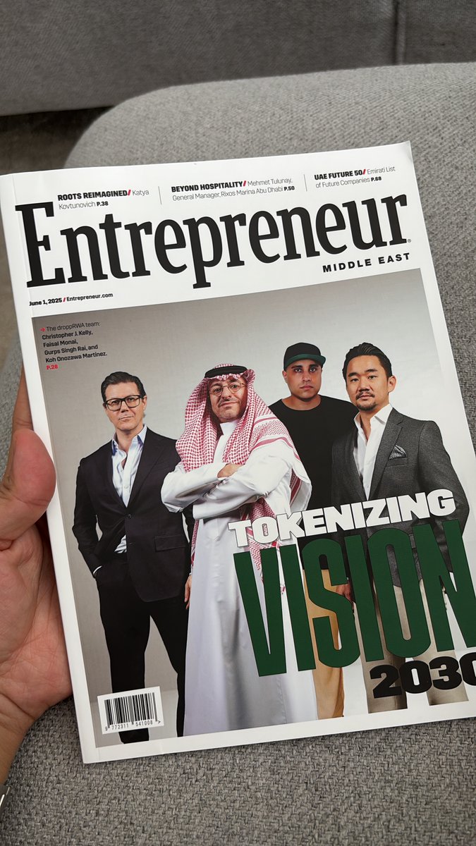 kohonozawa's tweet photo. Great to finally hold and read the physical copy. What a month it's been for @dropprwa . We continue to onboard top class buy and sell side institutional partners. Can't wait to share the bigger and bolder updates in the coming months!
#ownapieceoftomorrow https://t.co/4uMYM5pwTI
